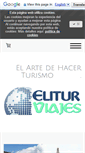 Mobile Screenshot of eliturviajes.com.mx